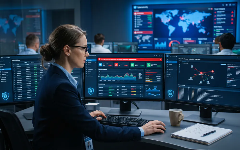 Cybersecurity and infrastructure protection shield