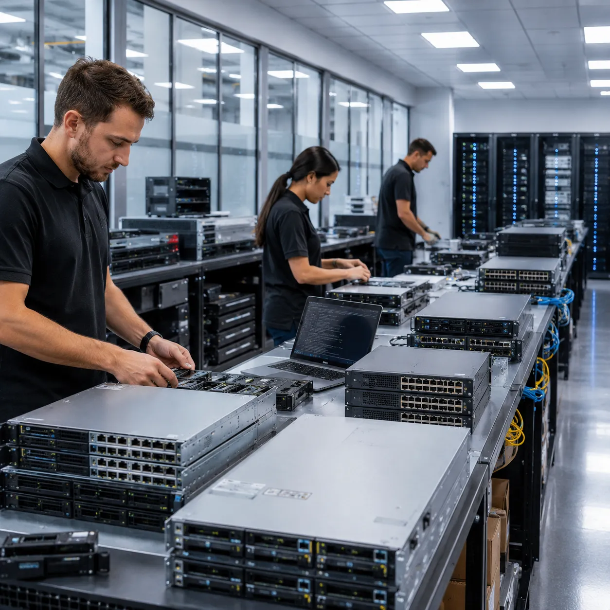 Chrome Tech professional IT deployment workforce team collaboration